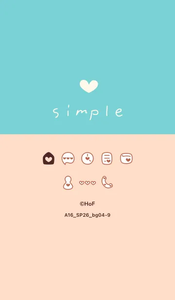 [LINE着せ替え] A16.26_ベージュ4-9の画像1