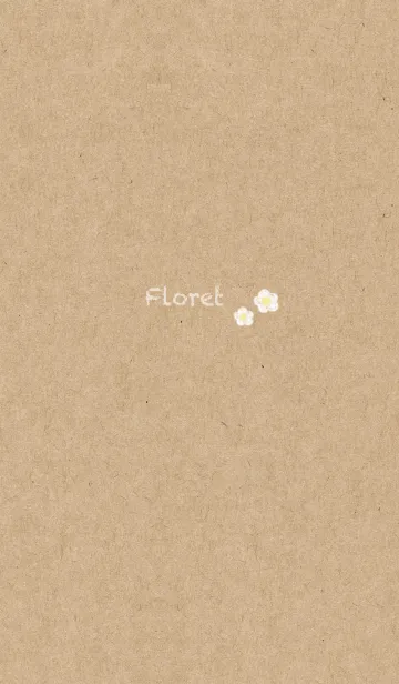 [LINE着せ替え] しんぷる可愛い こばなの画像1