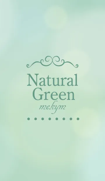 Natural Green. 35 -MEKYM-の着せ替えメイン画像