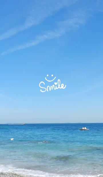 [LINE着せ替え] 青い海と空16の画像1