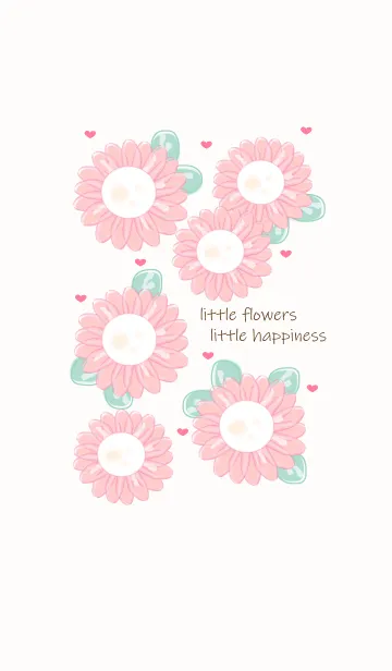 [LINE着せ替え] Beautiful pink flowersの画像1