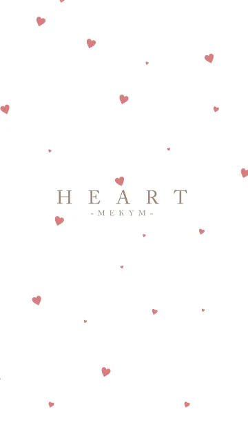 [LINE着せ替え] HEART Red -MEKYM- 26の画像1