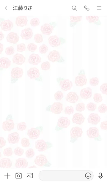 [LINE着せ替え] バラの花束をあなたに6の画像3