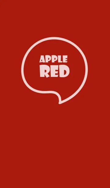 [LINE着せ替え] Love Apple Red Theme Vr.7 (JP)の画像1