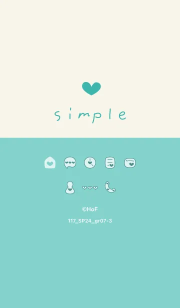 [LINE着せ替え] 117.24_グリーン7-3の画像1