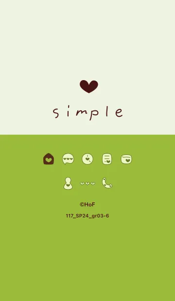 [LINE着せ替え] 117.24_グリーン3-6の画像1