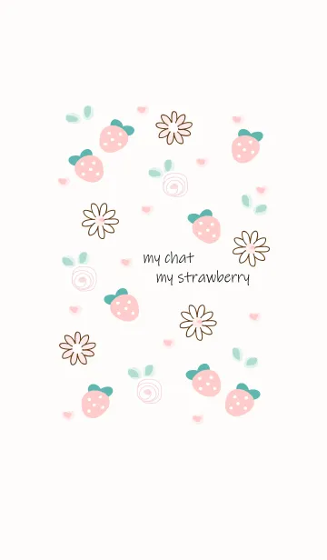 [LINE着せ替え] Pink strawberry 4 ^^の画像1