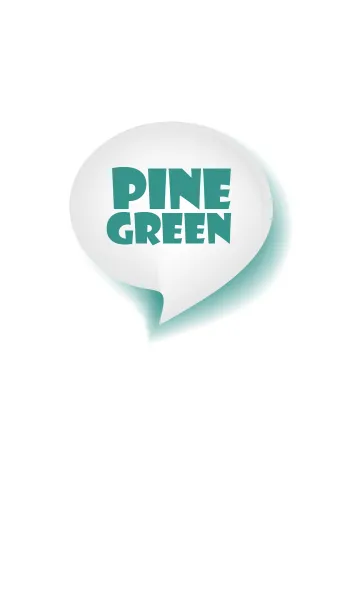 [LINE着せ替え] Pine Green & White Theme Vr.3 (JP)の画像1