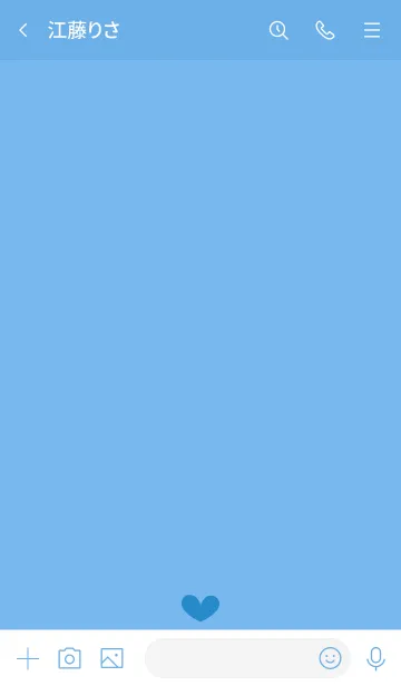 [LINE着せ替え] a17.25_ブルー1-9の画像3