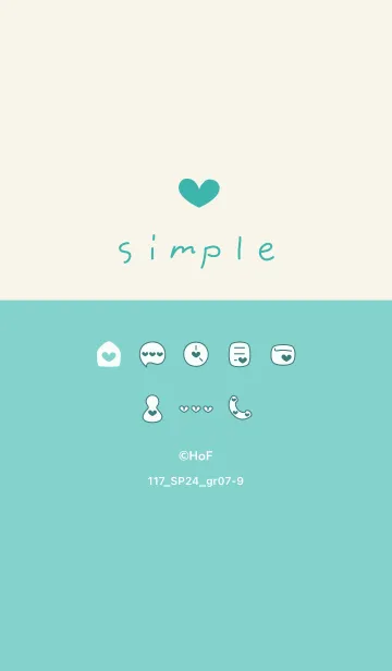 [LINE着せ替え] 117.24_グリーン7-9の画像1