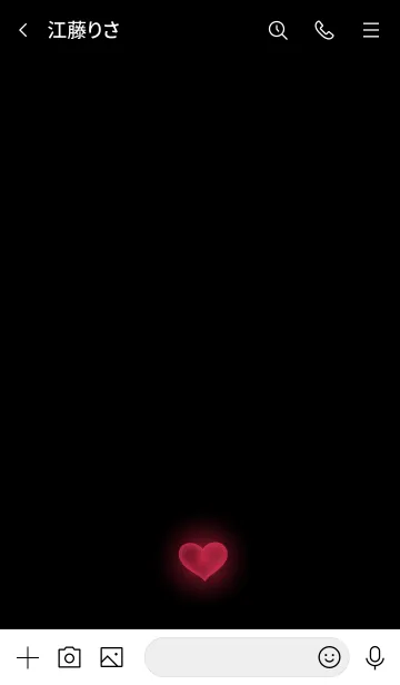 [LINE着せ替え] HEART LIGHT -MEKYM- 29の画像3