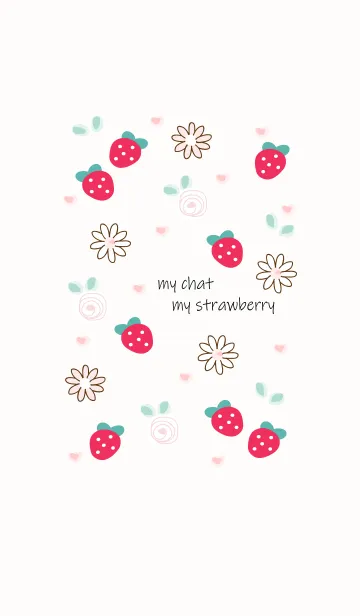 [LINE着せ替え] My chat my strawberry 59の画像1