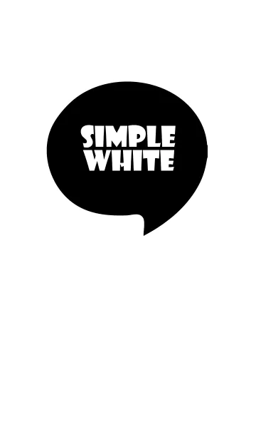 [LINE着せ替え] White  Theme Vr.6 (JP)の画像1