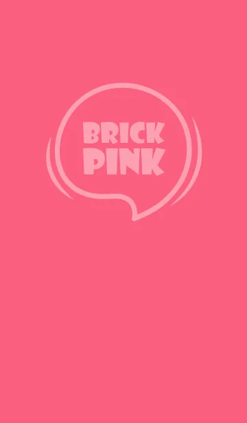 [LINE着せ替え] Love Brick Pink Theme Vr.7 (JP)の画像1