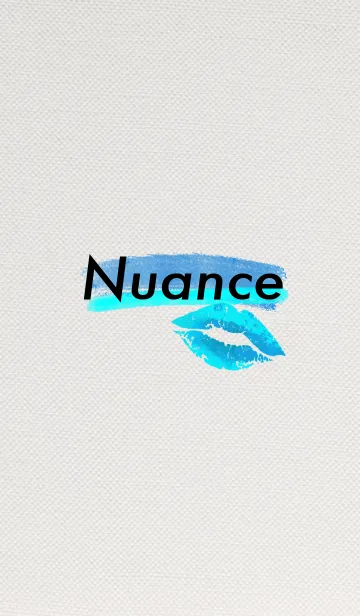 [LINE着せ替え] Nuance / cyanの画像1