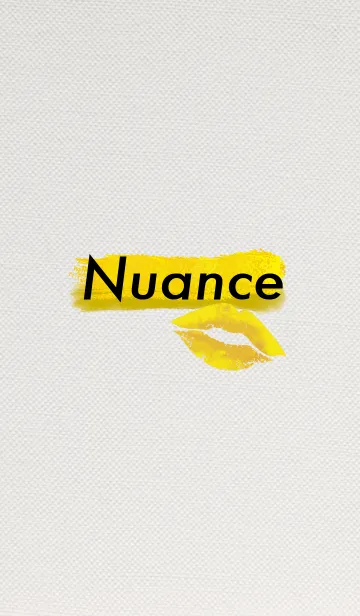 [LINE着せ替え] Nuance / yellowの画像1