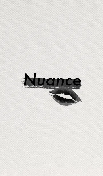 [LINE着せ替え] Nuance / blackの画像1