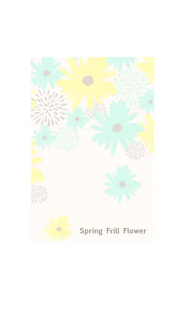 [LINE着せ替え] Spring Frill Flower 2の画像1