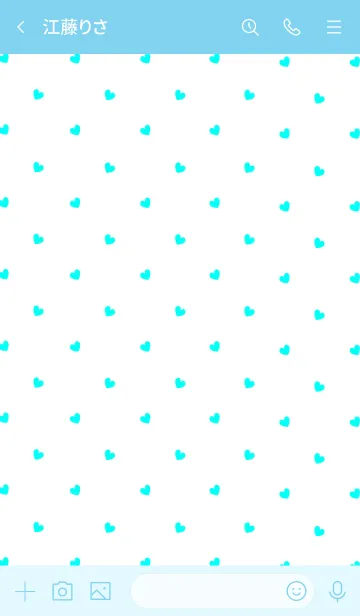 [LINE着せ替え] ミニ ハート 09の画像3