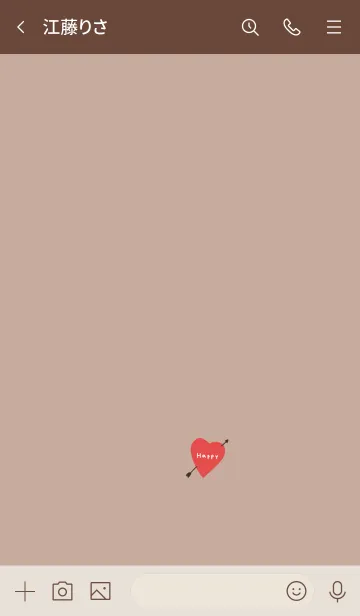 [LINE着せ替え] 矢とハート。の画像3