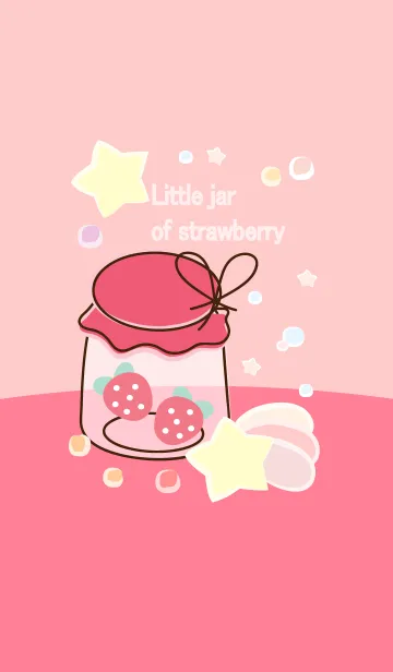 [LINE着せ替え] little jar of strawberry 59の画像1