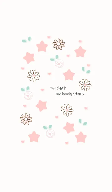 [LINE着せ替え] My chat my lovely stars 24の画像1