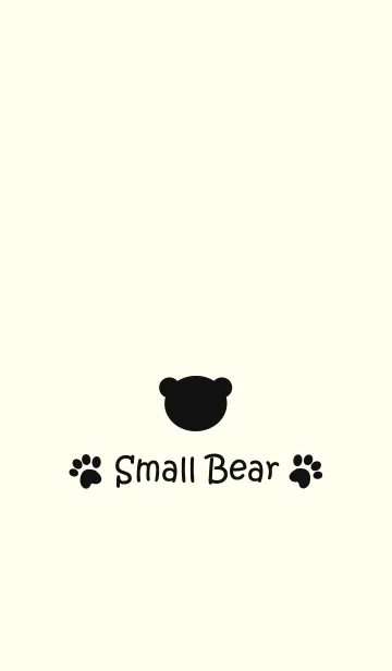 [LINE着せ替え] Small Bear *IVORY*の画像1