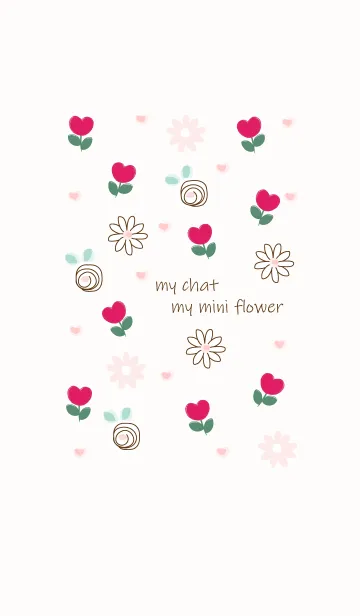 mini red flowers 3の着せ替えメイン画像