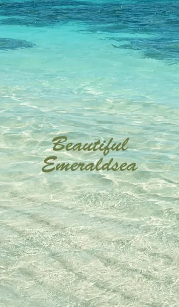 [LINE着せ替え] - Beautiful Emeraldsea - 36の画像1
