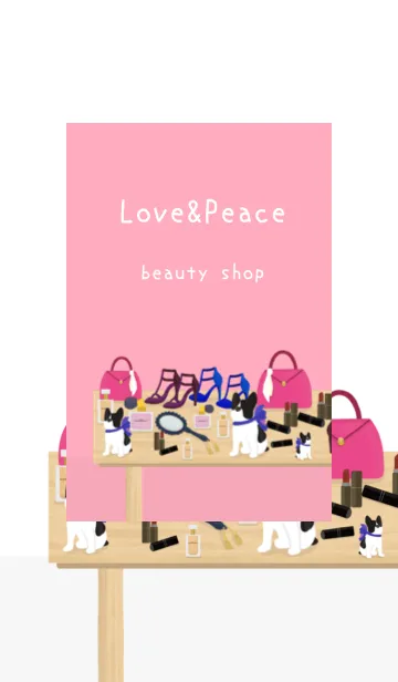 [LINE着せ替え] 人気のコスメ屋さんOpen【beauty Shop】の画像1