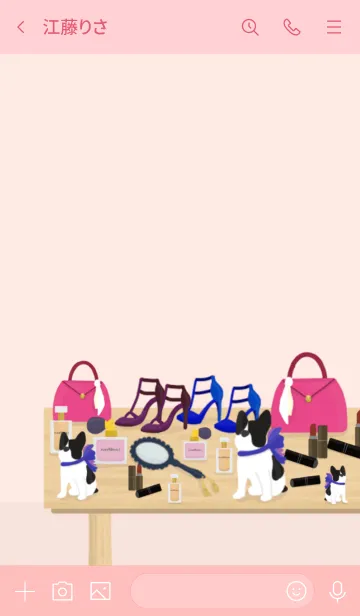 [LINE着せ替え] 人気のコスメ屋さんOpen【beauty Shop】の画像3