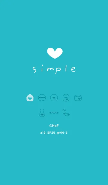 [LINE着せ替え] a19.25_グリーン6-3の画像1