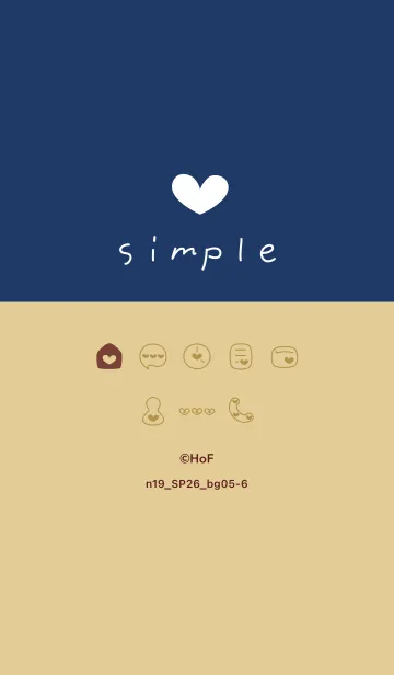 [LINE着せ替え] n19.26_ベージュ5-6の画像1