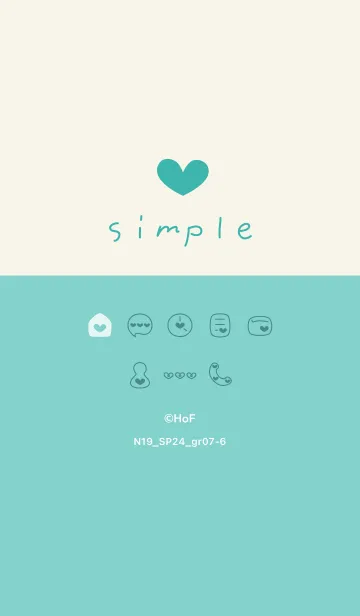 [LINE着せ替え] N19.24_グリーン7-6の画像1