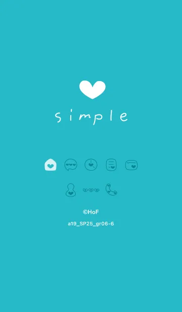 [LINE着せ替え] a19.25_グリーン6-6の画像1