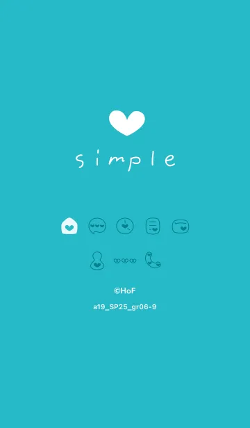 [LINE着せ替え] a19.25_グリーン6-9の画像1