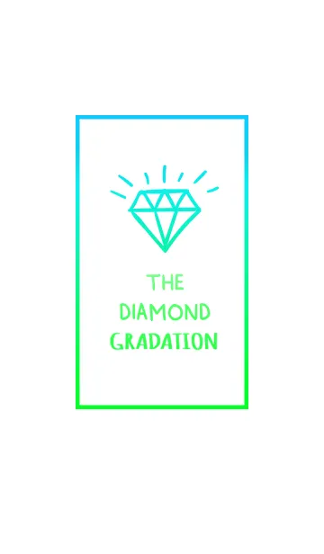 [LINE着せ替え] ザ ダイアモンド グラデーション 40の画像1