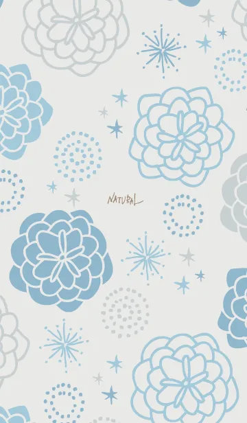 [LINE着せ替え] 花々 舞う25の画像1