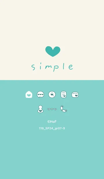 [LINE着せ替え] 119.24_グリーン7-9の画像1