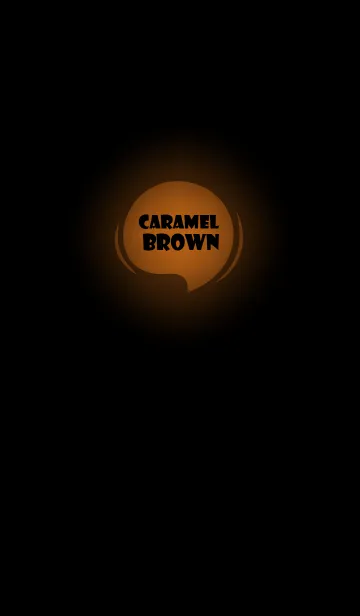 [LINE着せ替え] Caramel Brown In Black Vr.7 (JP)の画像1