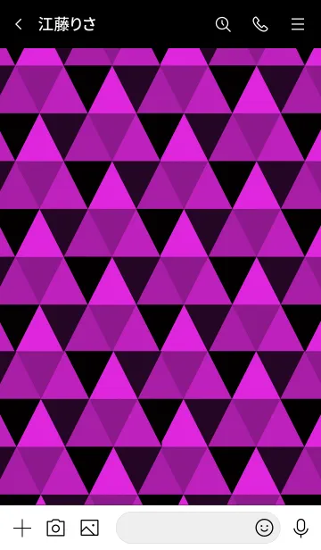 [LINE着せ替え] ザ トライアングル 041の画像3