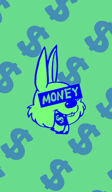 [LINE着せ替え] マネー ラビット 03の画像1