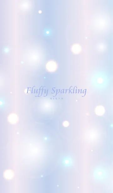 [LINE着せ替え] Fluffy Sparkling - MEKYM - 13の画像1
