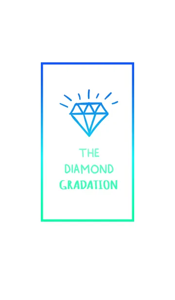 [LINE着せ替え] ザ ダイアモンド グラデーション 41の画像1