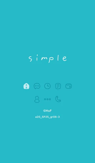 [LINE着せ替え] a20.25_グリーン6-3の画像1