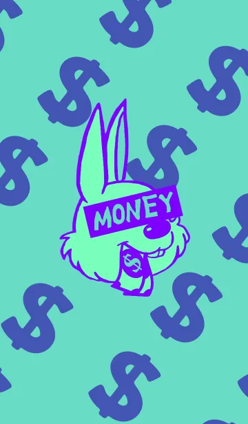 [LINE着せ替え] マネー ラビット 04の画像1