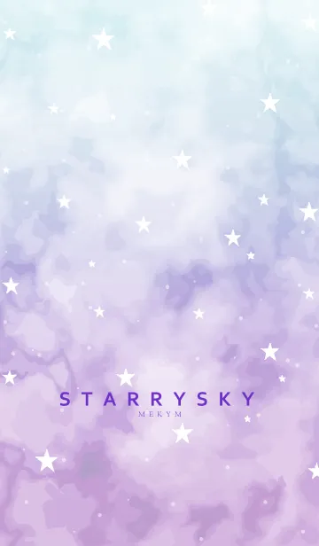 [LINE着せ替え] - STARRY SKY - MEKYM 25の画像1