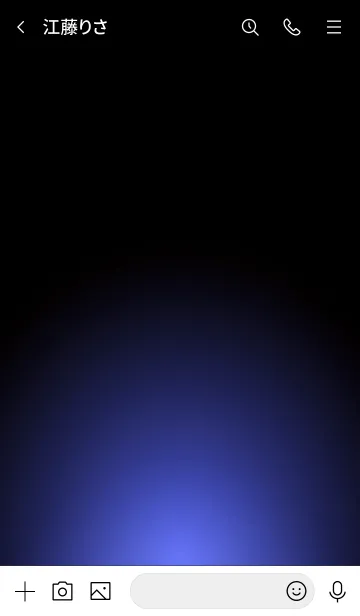 [LINE着せ替え] ULTRAMARINE BLUE LIGHT ICON THEME 2の画像3