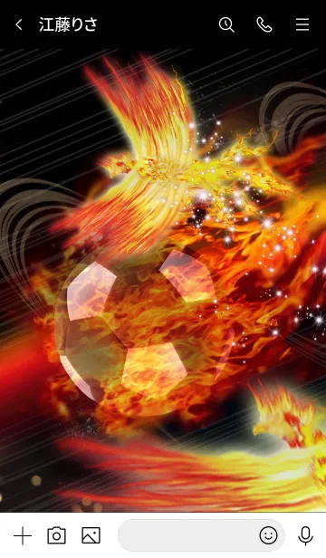 [LINE着せ替え] サッカー 鳳凰 〜Soccer phoenix〜の画像3