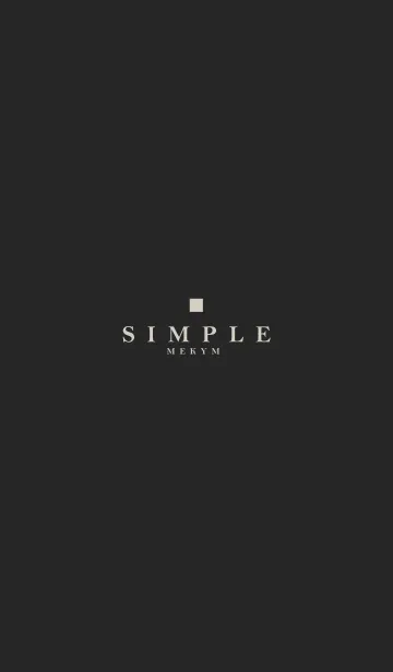 [LINE着せ替え] MATTE BLACK -SIMPLE SQUARE- 22の画像1